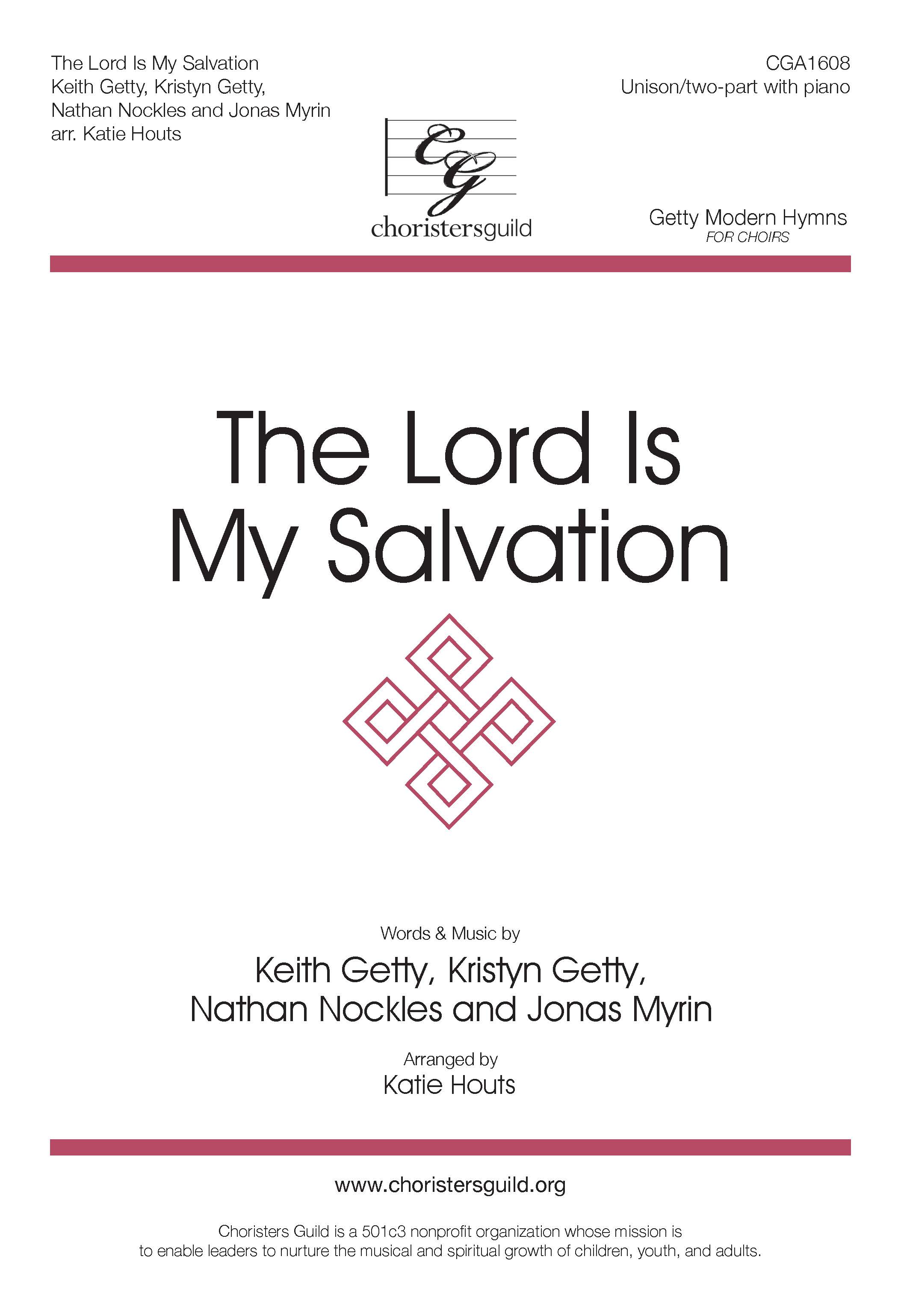The Lord is My Salvation - Unison/Two-part