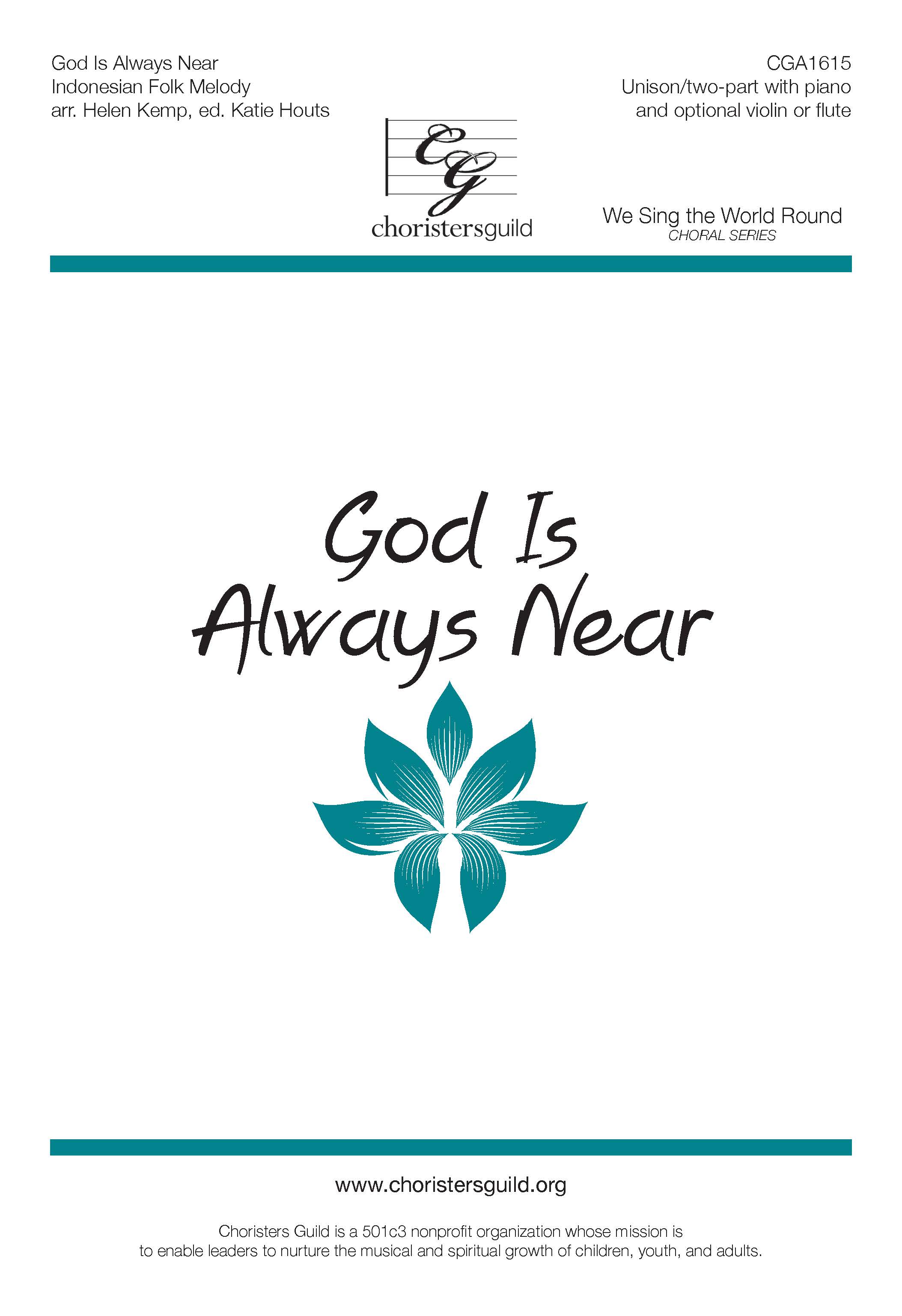 God is Always Near - Unison/Two-part