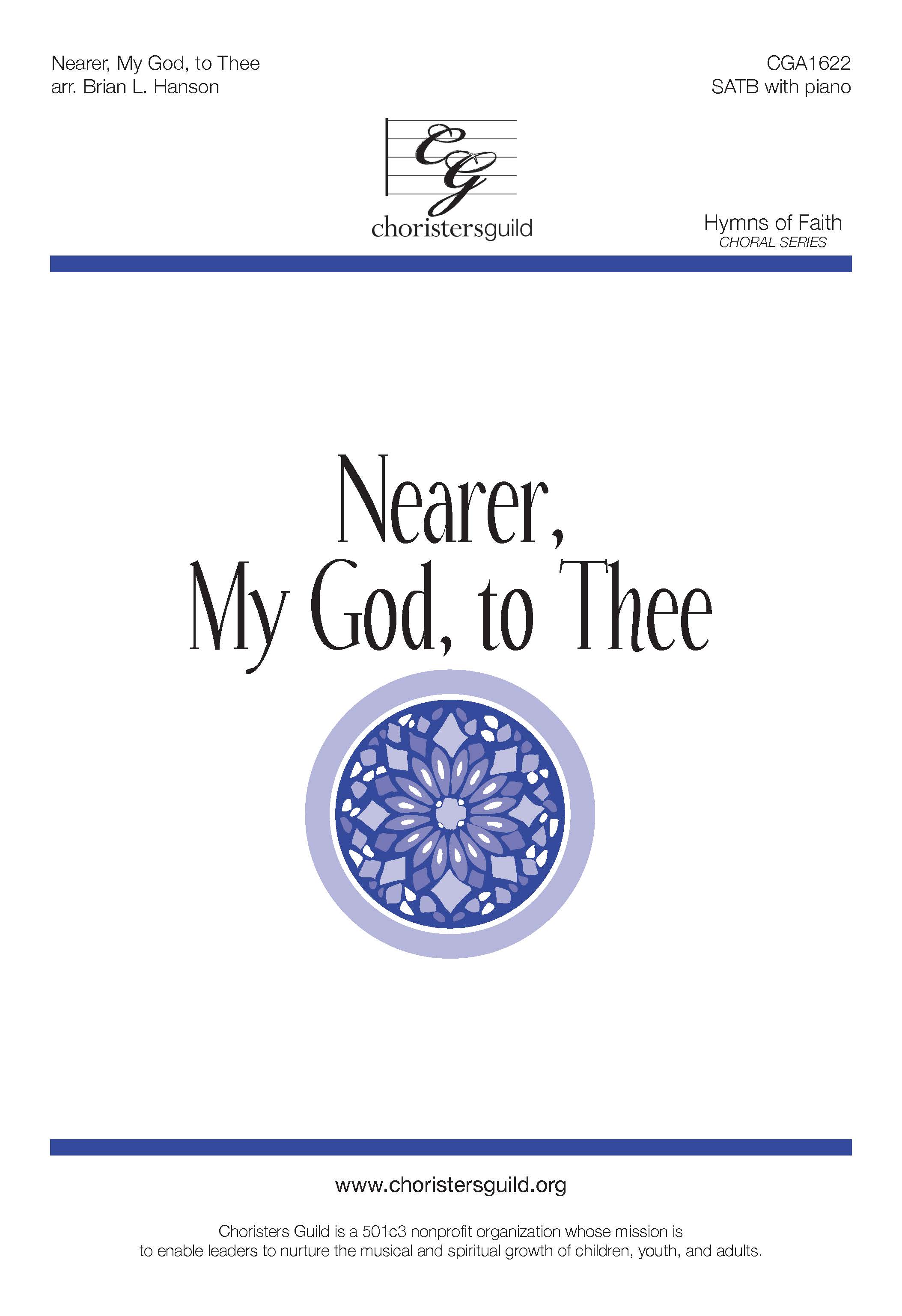 Nearer, My God, to Thee - SATB