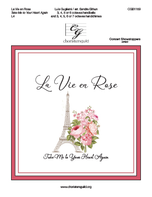 La Vie en Rose - 3-6 octaves