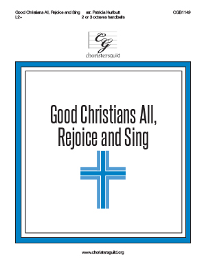 Good Christians All, Rejoice and Sing - 2-3 octaves