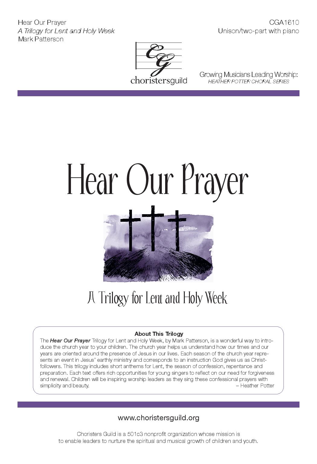 Hear Our Prayer: A Trilogy (Accompaniment Track)