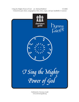 I Sing the Mighty Power of God Choral Full Score