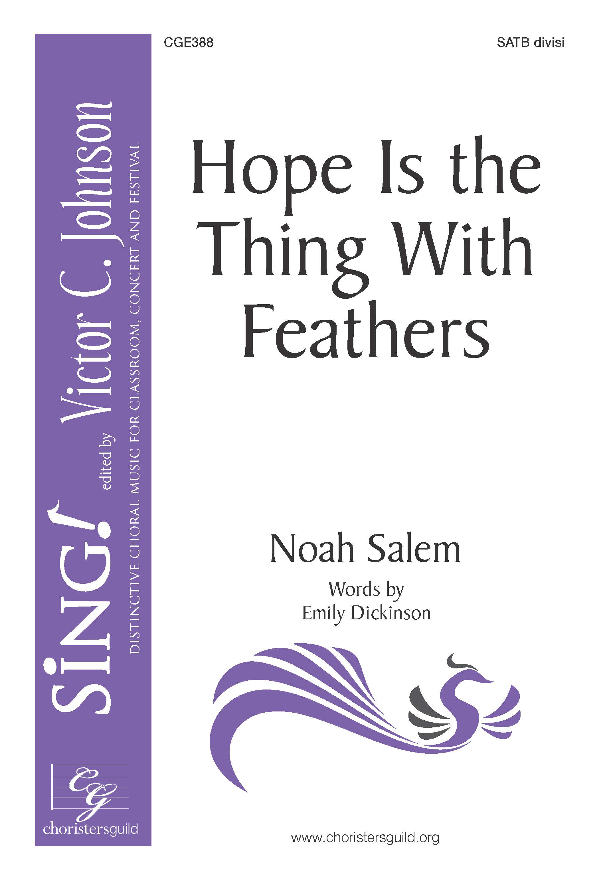 Hope Is the Thing with Feathers - SATB a cappella