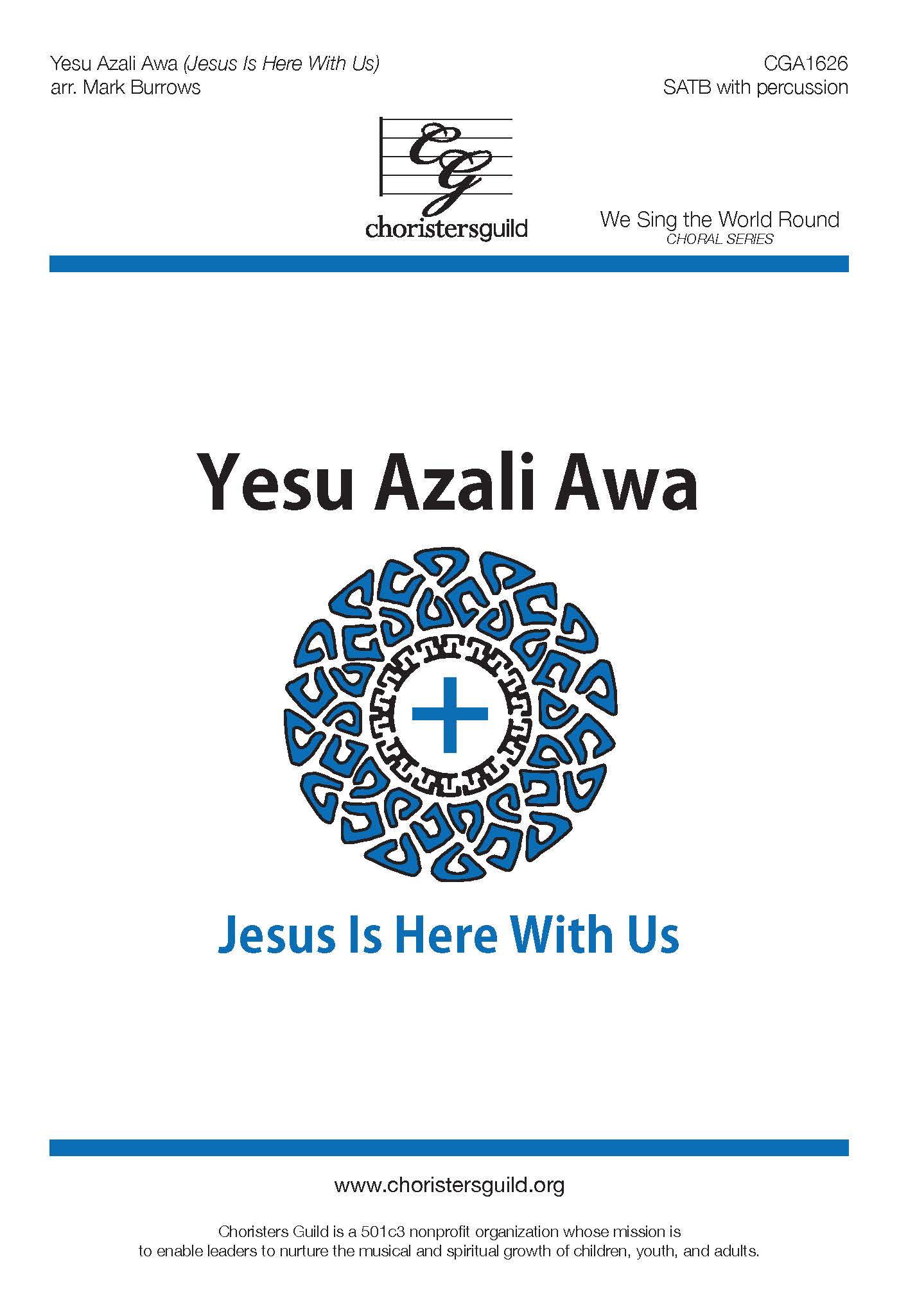 Yesu Azali Awa - SATB with percussion