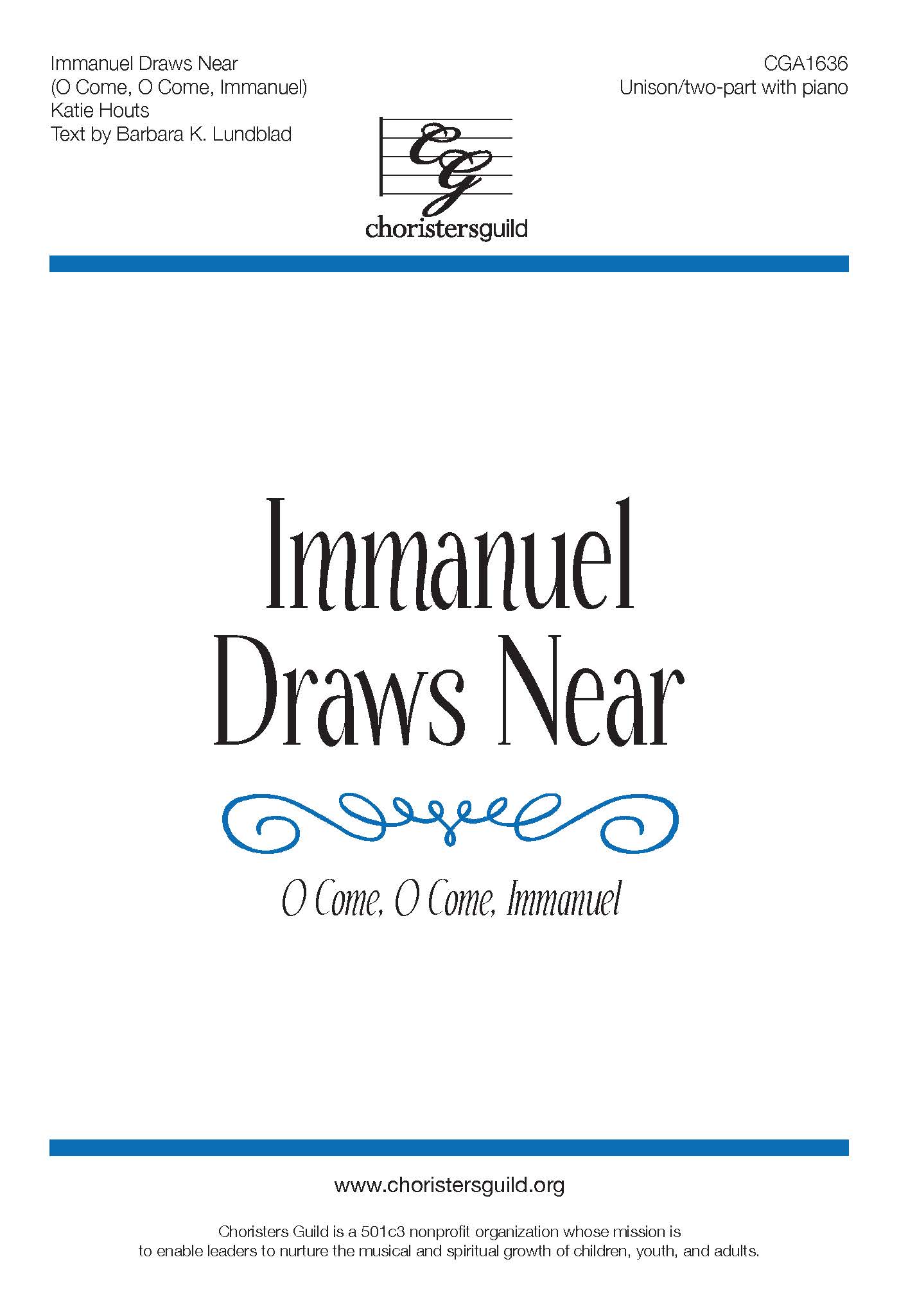 Immanuel Draws Near (O Come, O Come, Immanuel) - Unison/Two-part