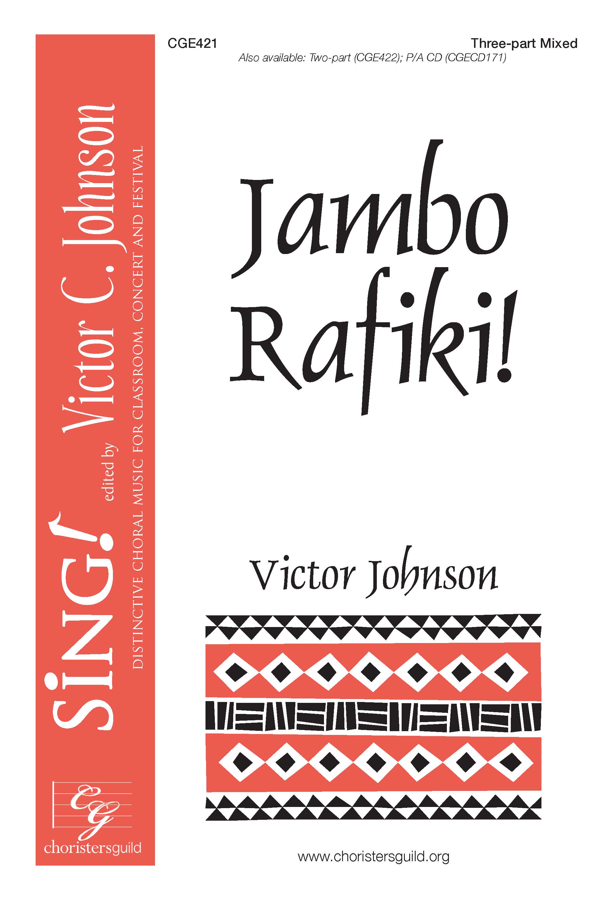 Jambo Rafiki! - Three-part Mixed with Percussion