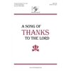 A Song of Thanks to the Lord