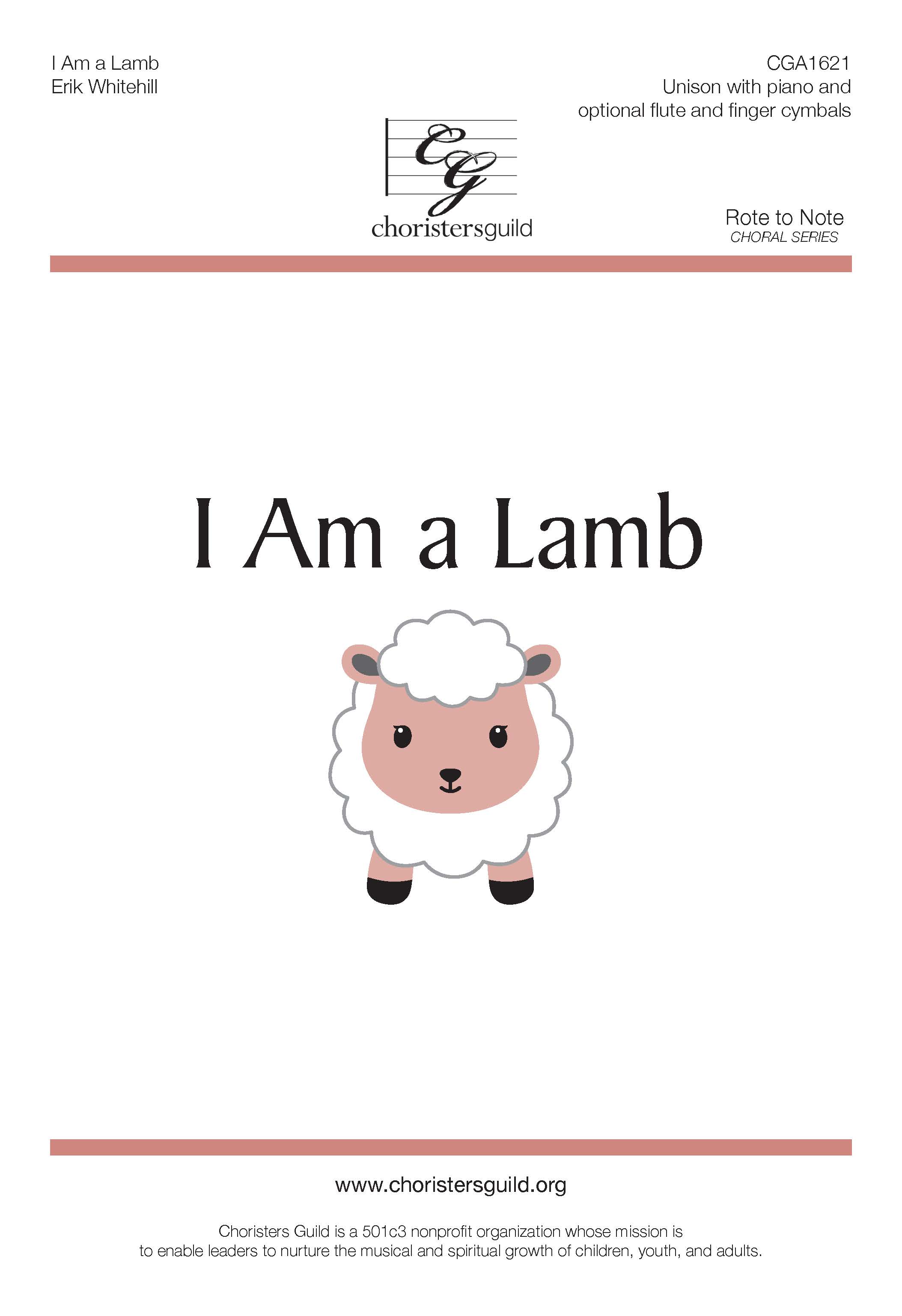 CGA1621 I Am a Lamb 