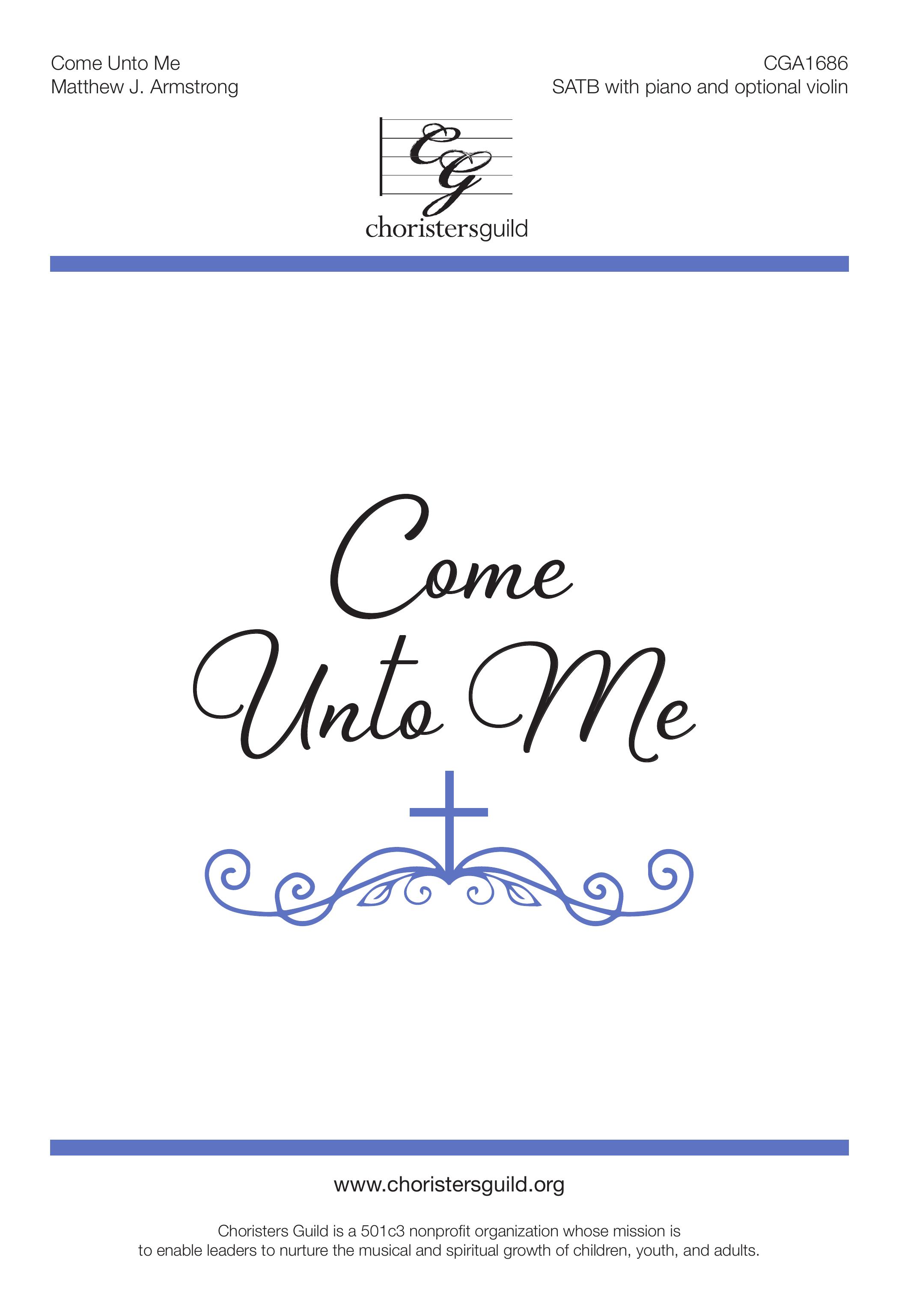 Come Unto Me