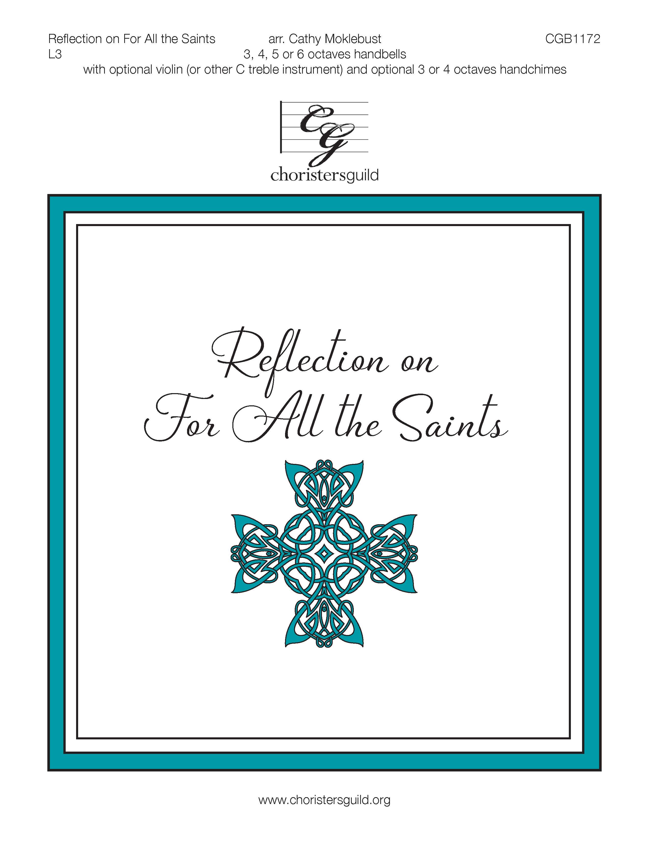 CGB1172 Reflection on For All the Saints