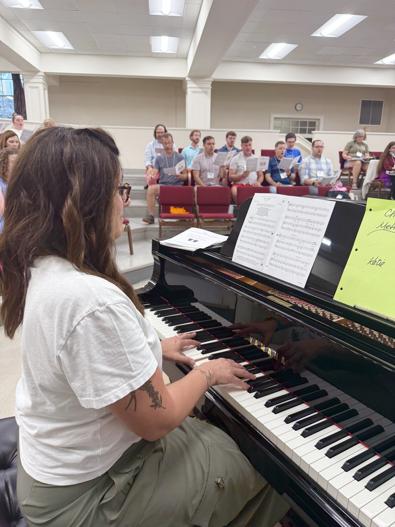 Session with piano